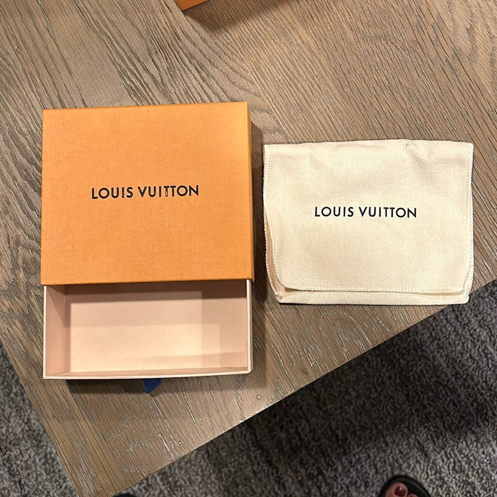 Louis Vuitton empty box with dust bag